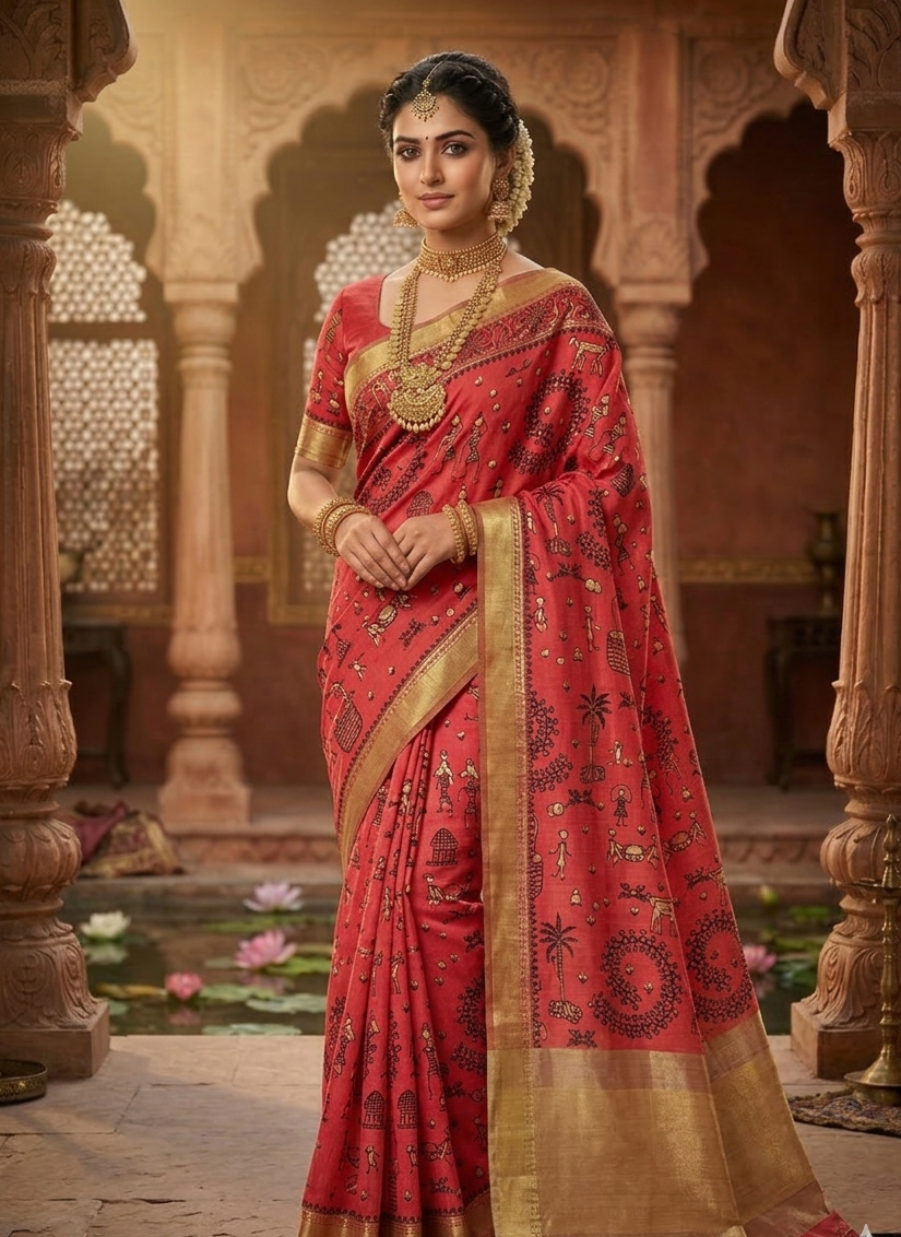 Warli Saree