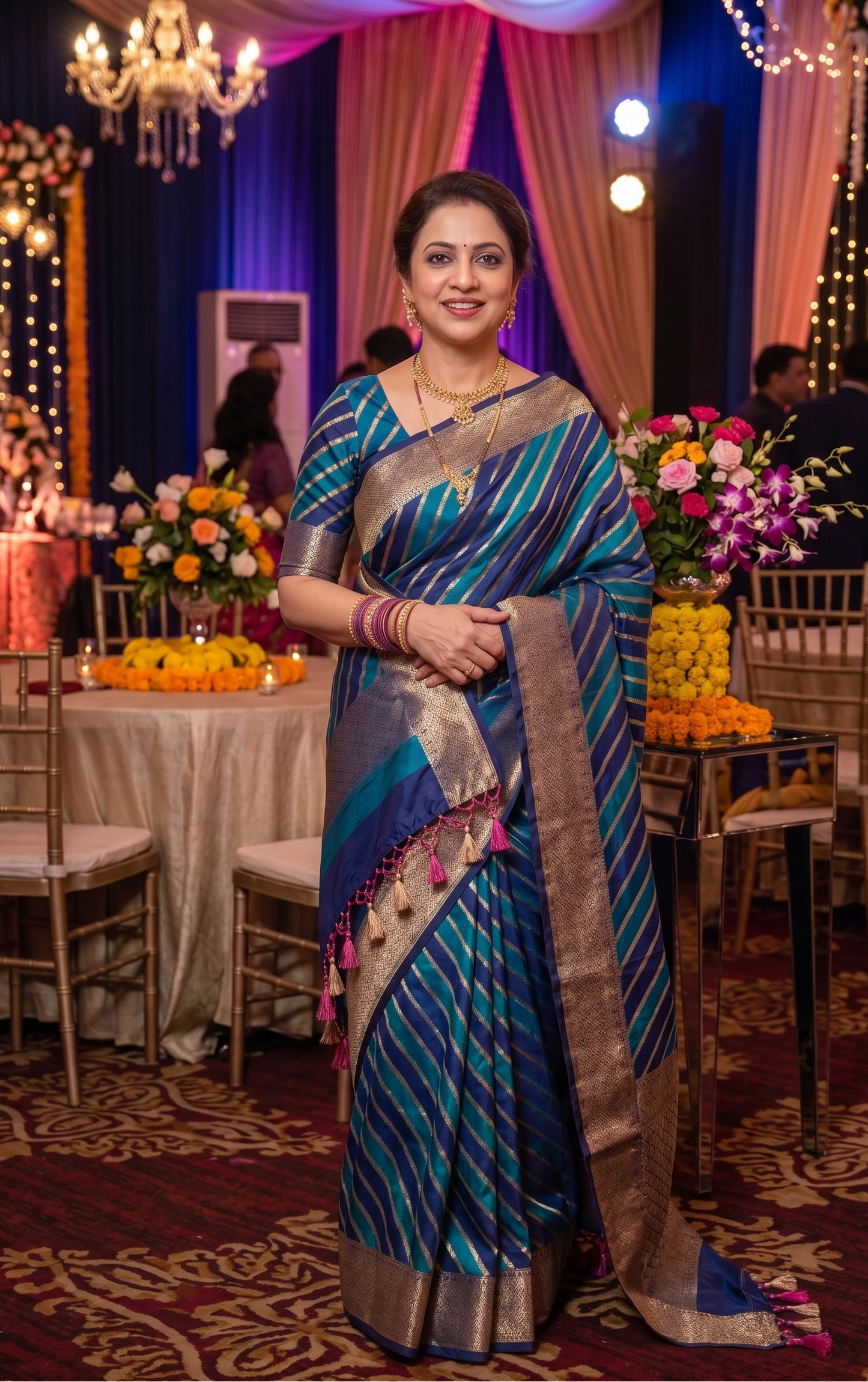 Lehariya Saree