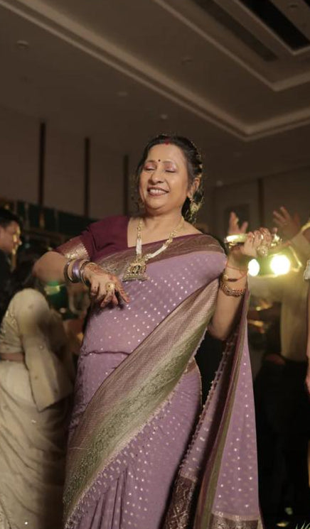 Khaddi Georgette Saree